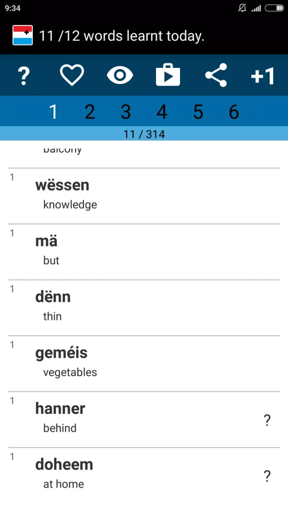 Capturas de pantalla de Beginner Luxembourgish