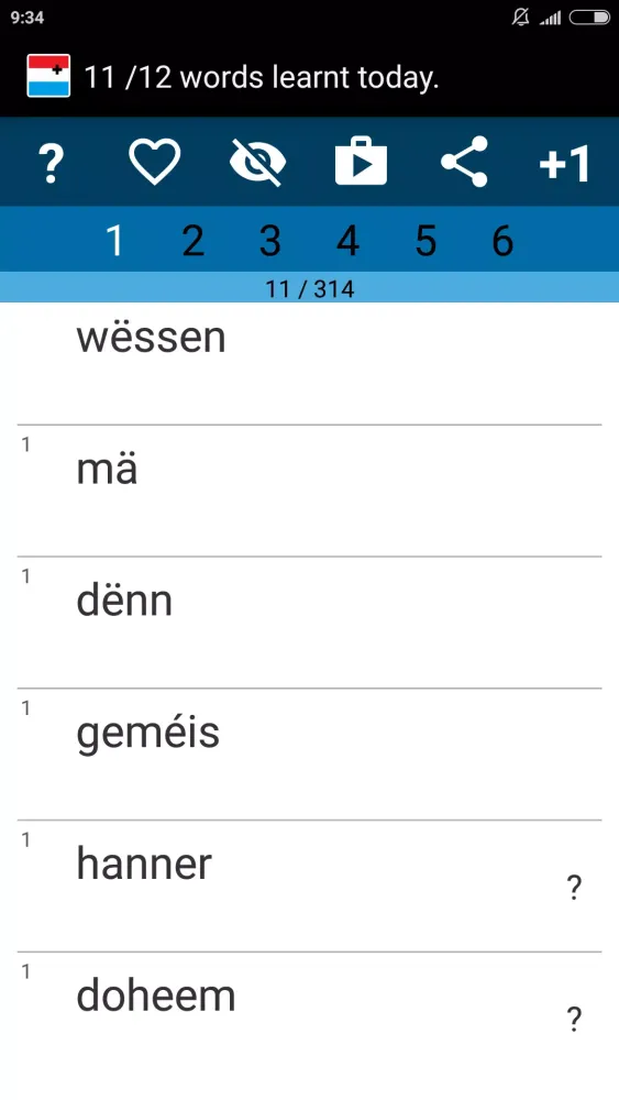 Capturas de pantalla de Beginner Luxembourgish