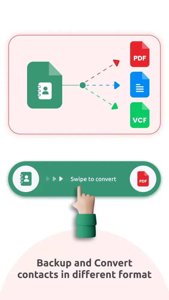 Contact Backup & Cleaner Screenshots