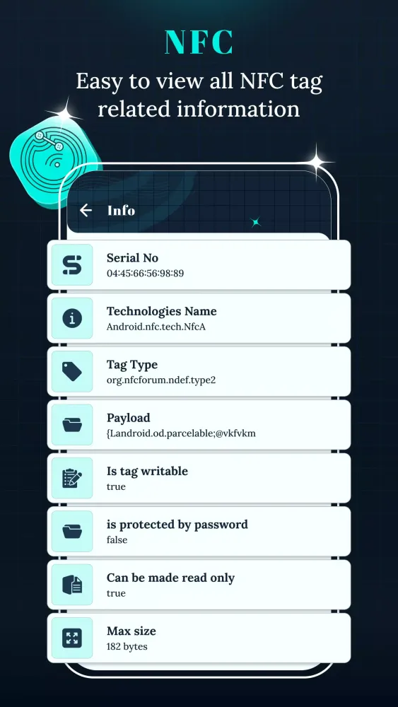 NFC Reader Plus Screenshots