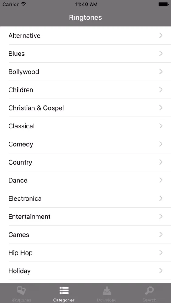 FREE Ringtones Unlimited Ekran Görüntüleri