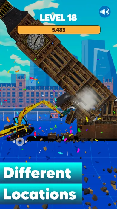 Capturas de tela do Excavator Rush 3D