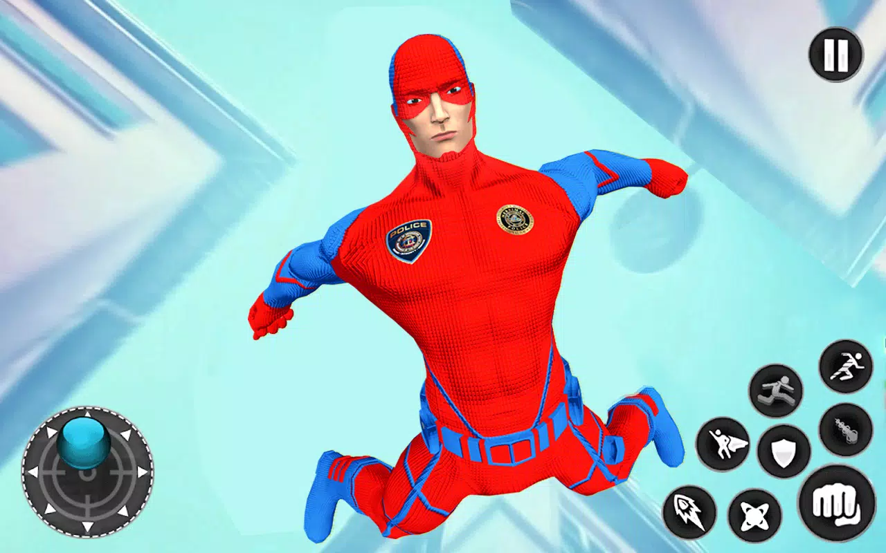 Captain Super Hero Man Game 3D Screenshots
