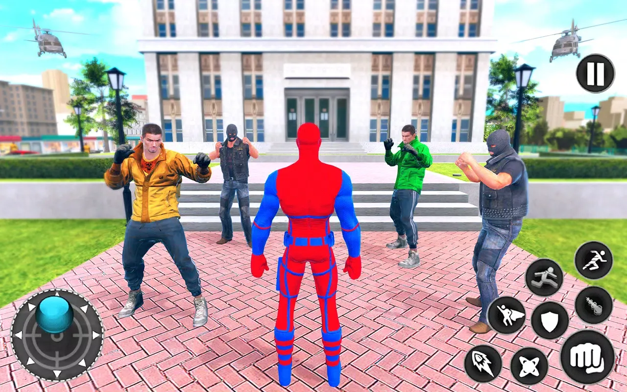 Captain Super Hero Man Game 3D應用截圖