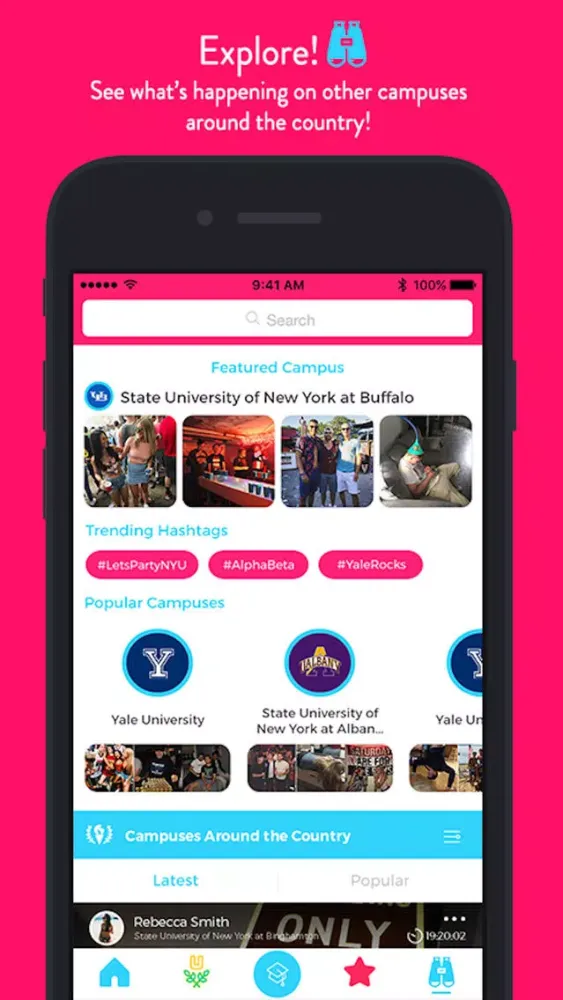 Shhh - Your Campus Feed سکرین شاٹس