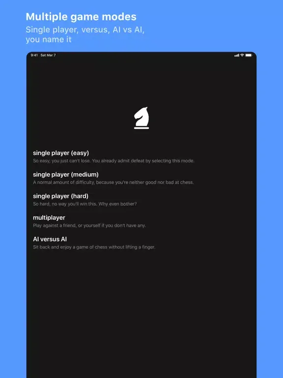 Capturas de pantalla de Chessmate: Beautiful Chess iPad 