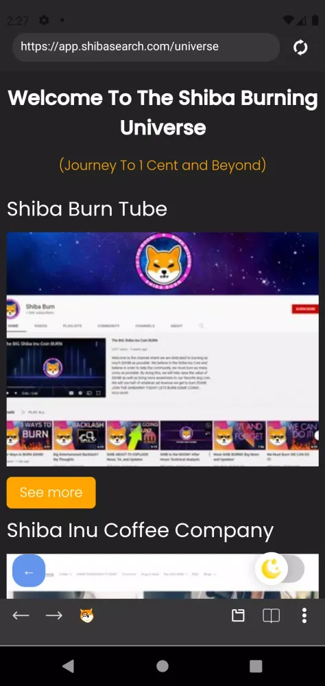Shiba Search Screenshots