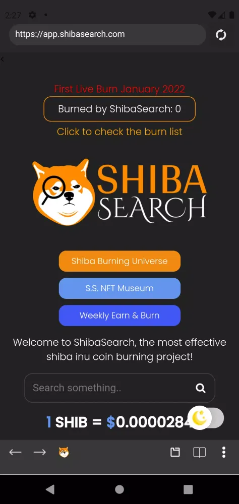 Shiba Search Screenshots