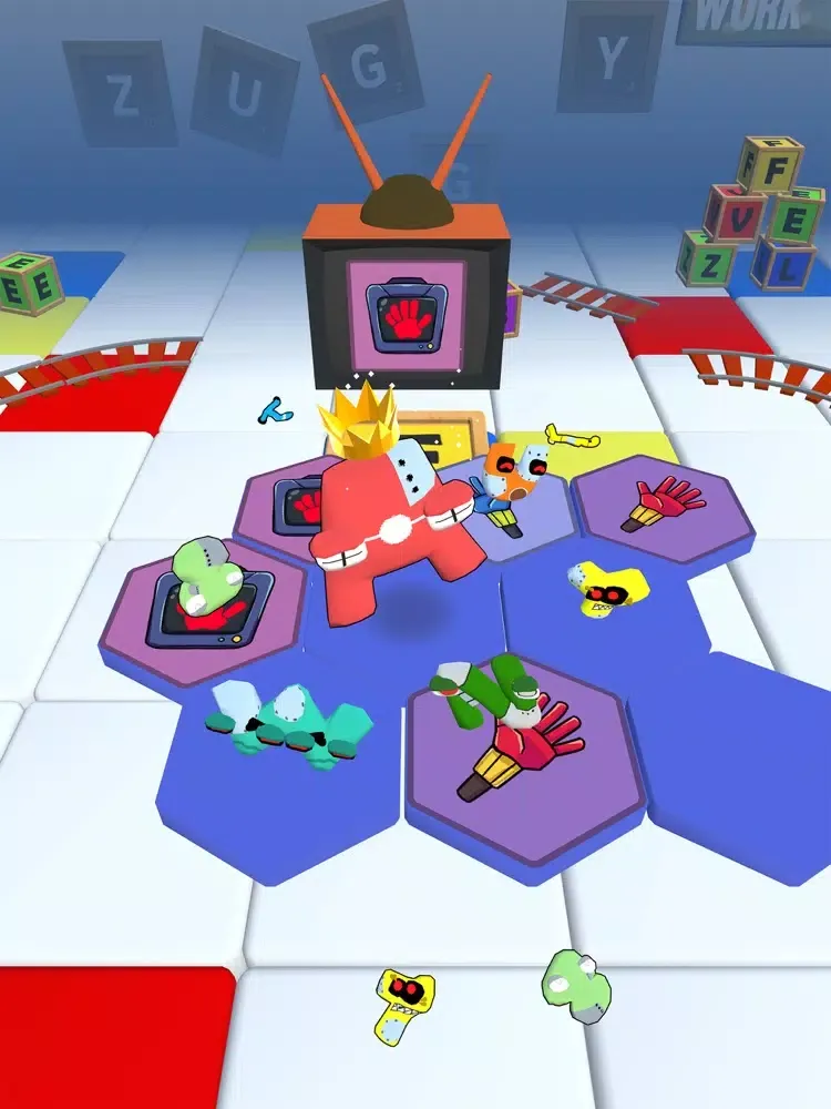Alphabet Fall.IO - Match Race iPad  スクリーンショット