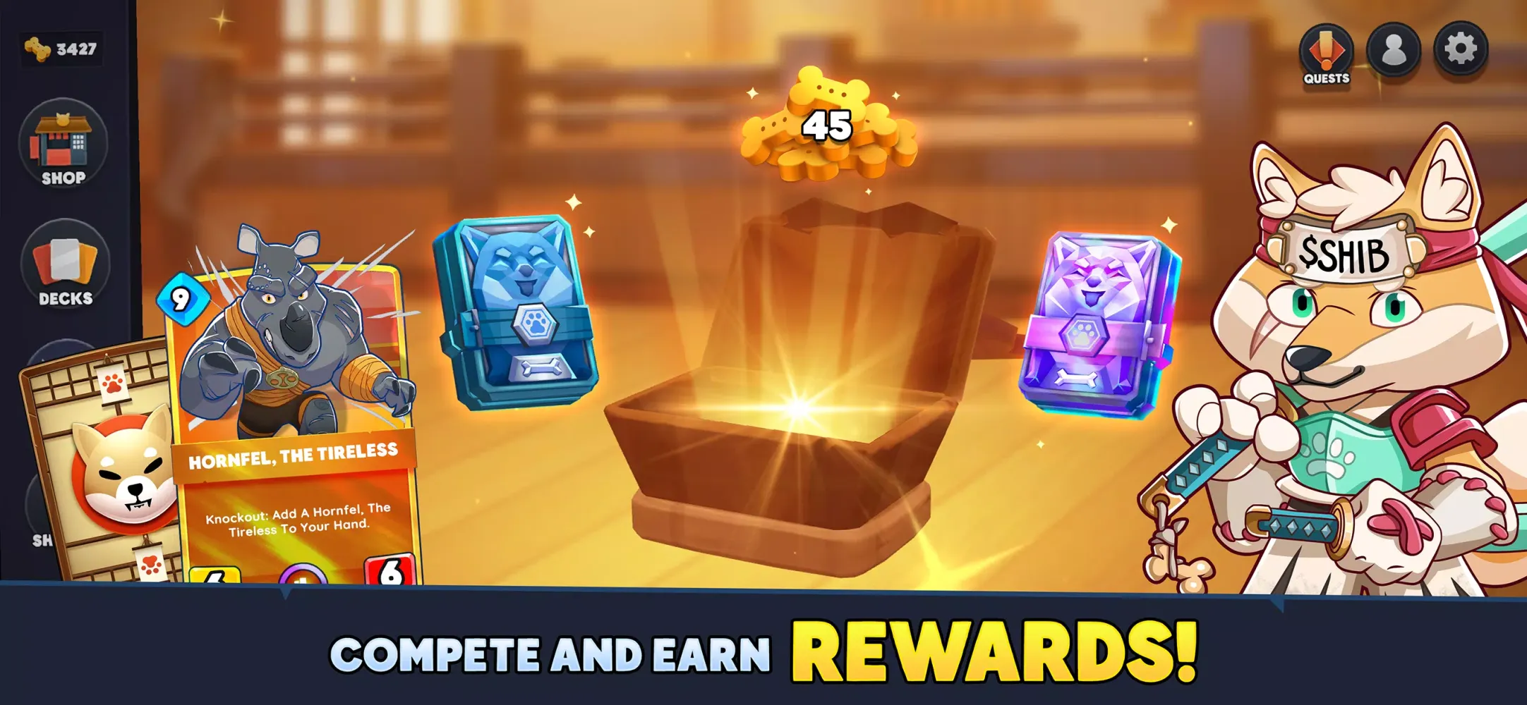 Shiba Eternity™ - Card Battle Screenshots