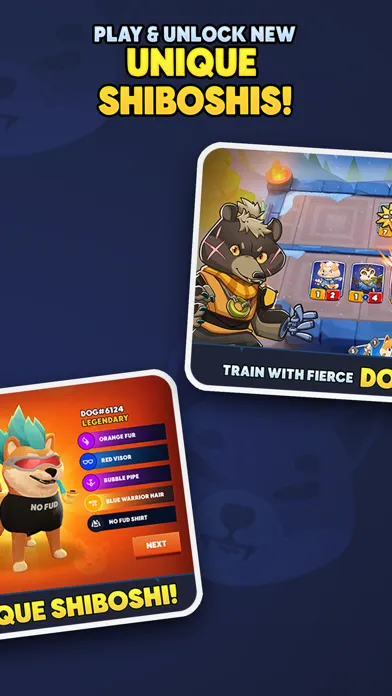 Shiba Inu Eternity Card Battle 스크린샷
