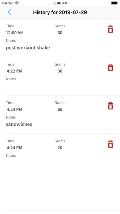 Simple Protein Tracker应用截图