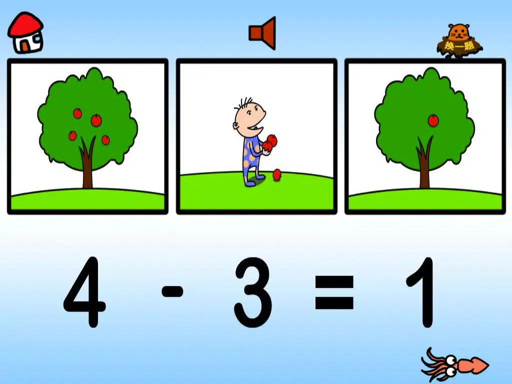 情境数学－10以内减法Scenario Maths-Subtraction iPad  スクリーンショット