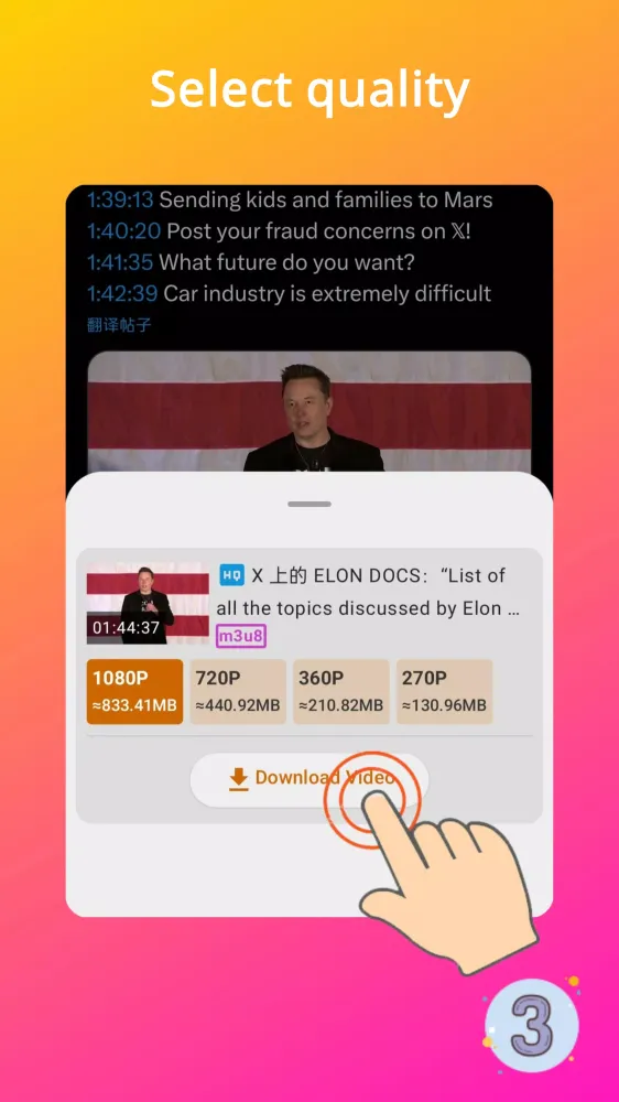 Скриншоты Video downloader, mp4, m3u8