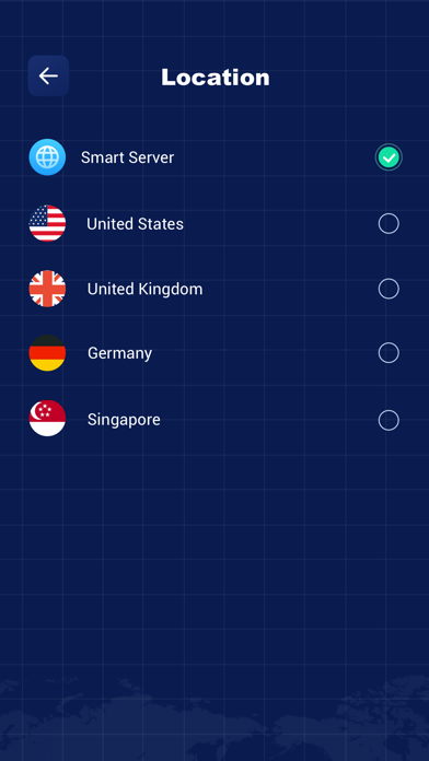 Screenshot di SmartShield VPN