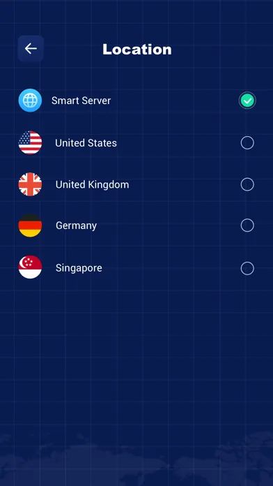Screenshot di SmartShield VPN