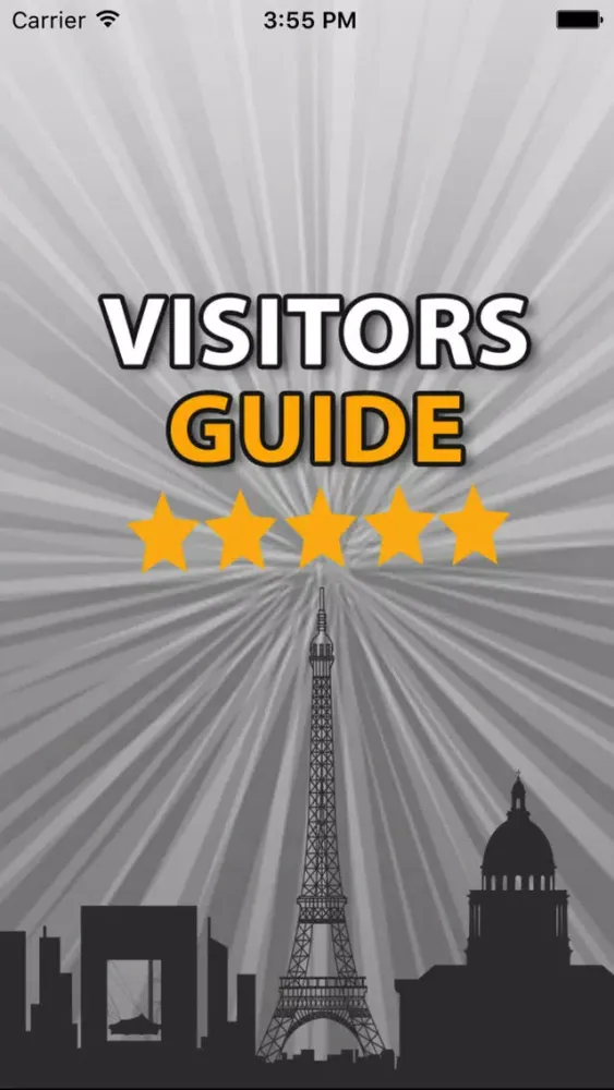 ภาพหน้าจอของ Visitor Guide
