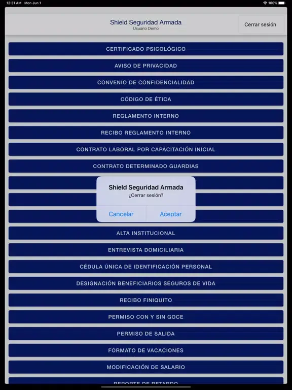 Shield Seguridad iPad  스크린샷