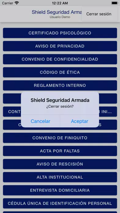 Captures d'écran de Shield Seguridad