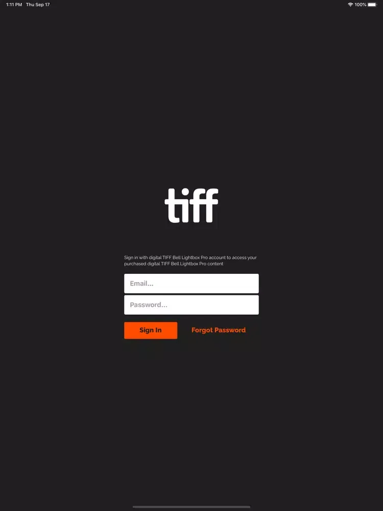 TIFF Digital Cinema Pro iPad 应用截图