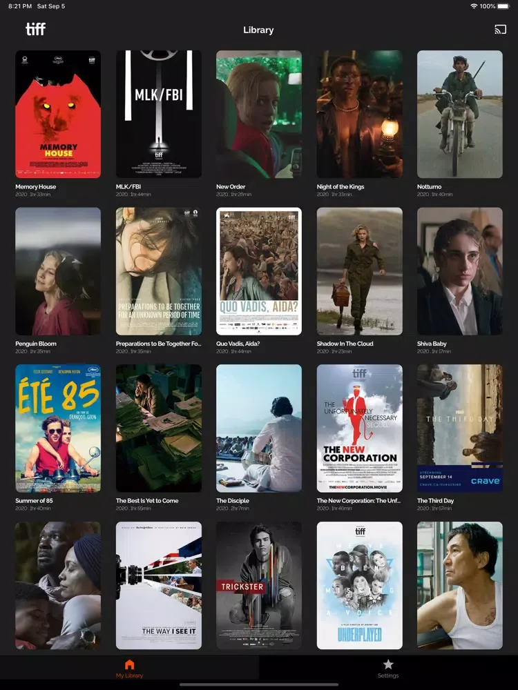 TIFF Digital Cinema Pro iPad 应用截图