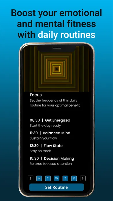 Capturas de tela do Relax, Reframe & Flow – Shifta