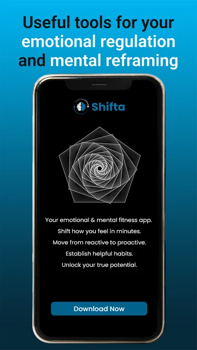 Capturas de tela do Relax, Reframe & Flow – Shifta