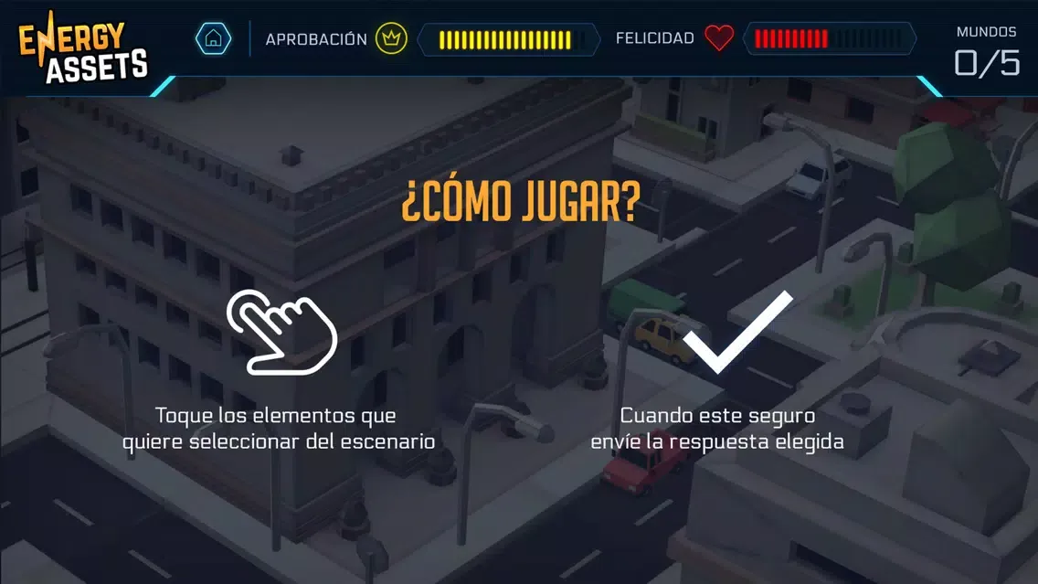 Capturas de tela do Energy Assets
