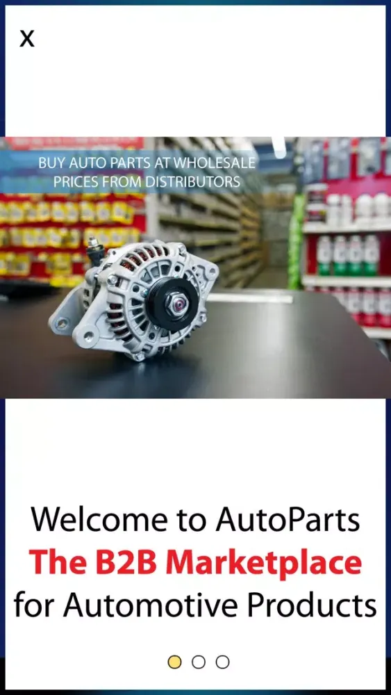AutoParts Marketplace - B2B 스크린샷