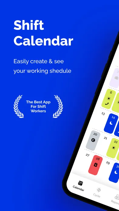 Captures d'écran de Shiftr - Shift Calendar