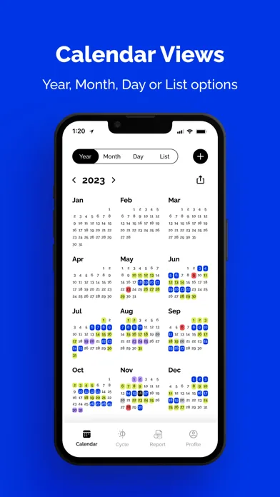 Captures d'écran de Shiftr - Shift Calendar