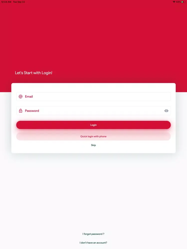Shiftsells iPad 应用截图