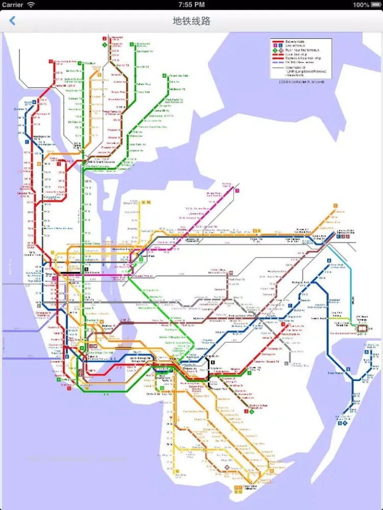 Скриншоты New York Offline Map(offline map, subway map, GPS, tourist attractions information) iPad 
