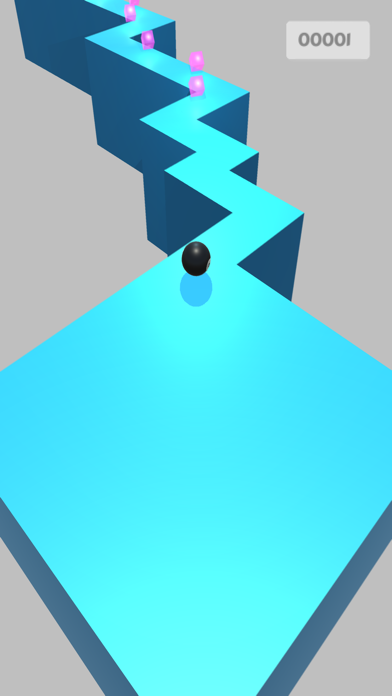 Pool Ball - Zig Zag And Collect Gems سکرین شاٹس