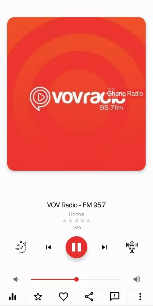Capturas de pantalla de Ghana Radio