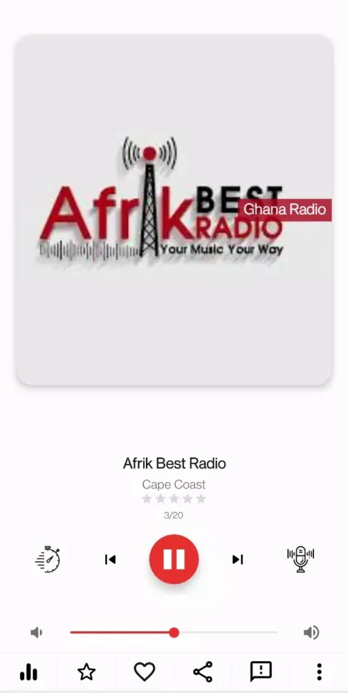 Capturas de pantalla de Ghana Radio