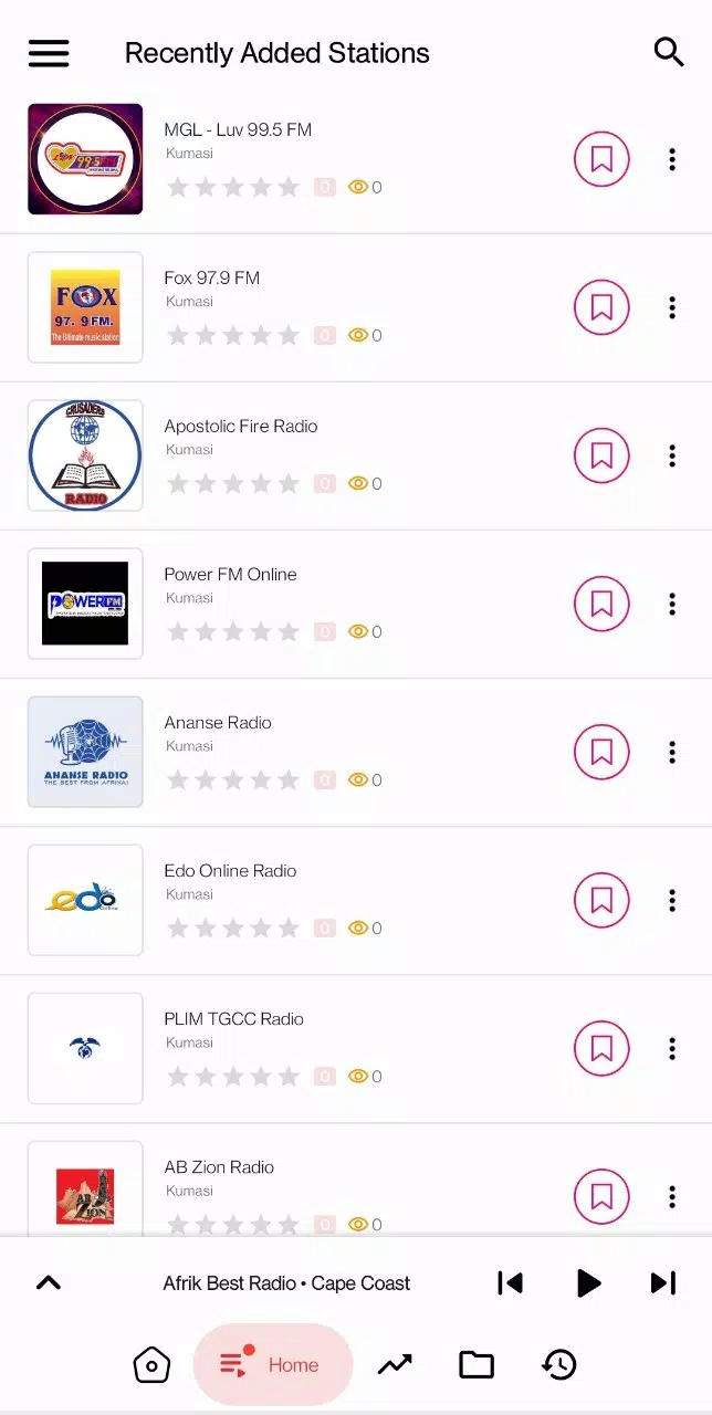 Ghana Radio Screenshots