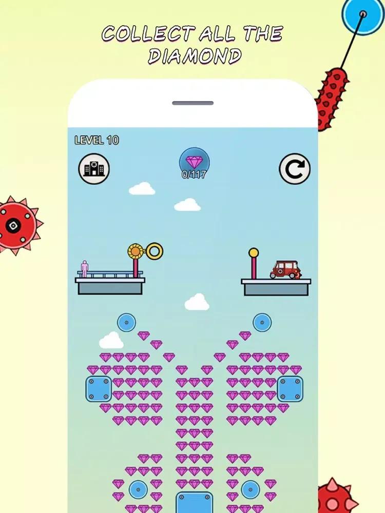 Rope Heroes- Fire rope rescue！ iPad 应用截图