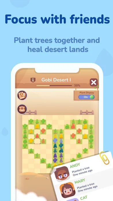 Focus Plant: Forest detox app स्क्रीनशॉट
