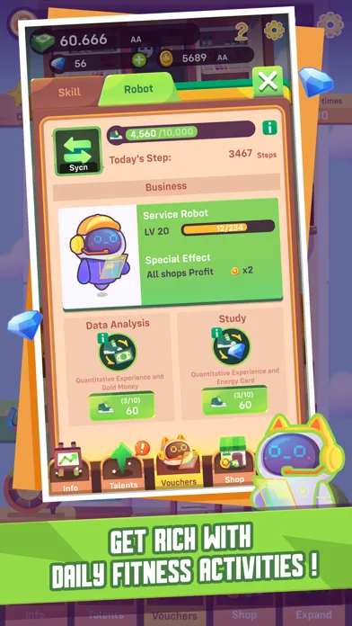 Fit Tycoon - Fitness Idle Game স্ক্রিনশট
