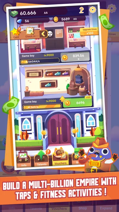 Fit Tycoon - Fitness Idle Game স্ক্রিনশট