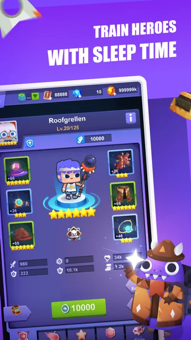 Capturas de tela do Sleep Hero: Sleep tracker game