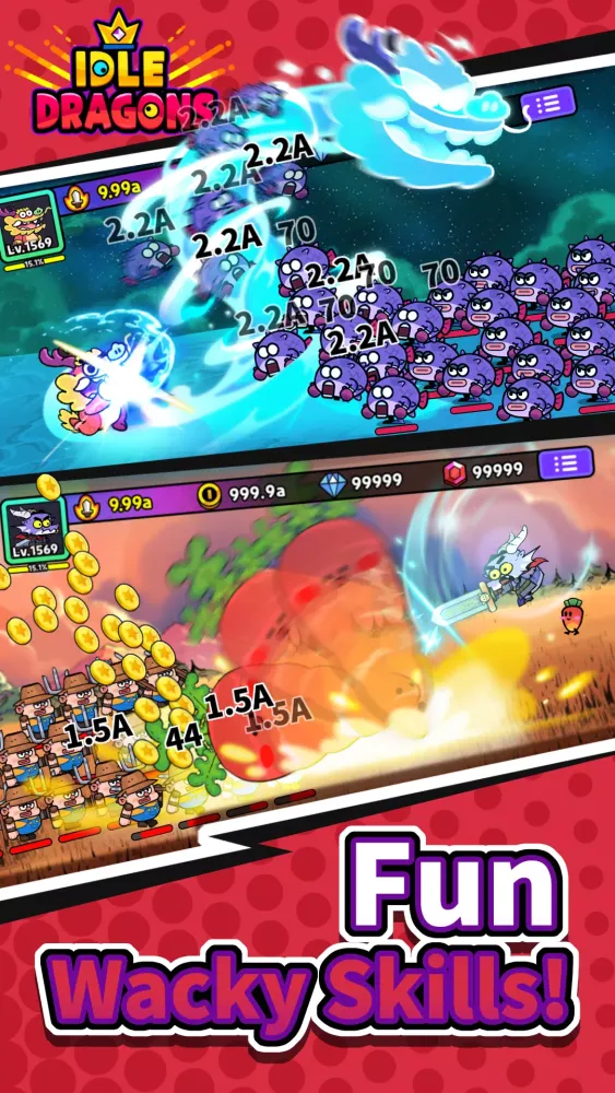 تصاویر Idle Dragons
