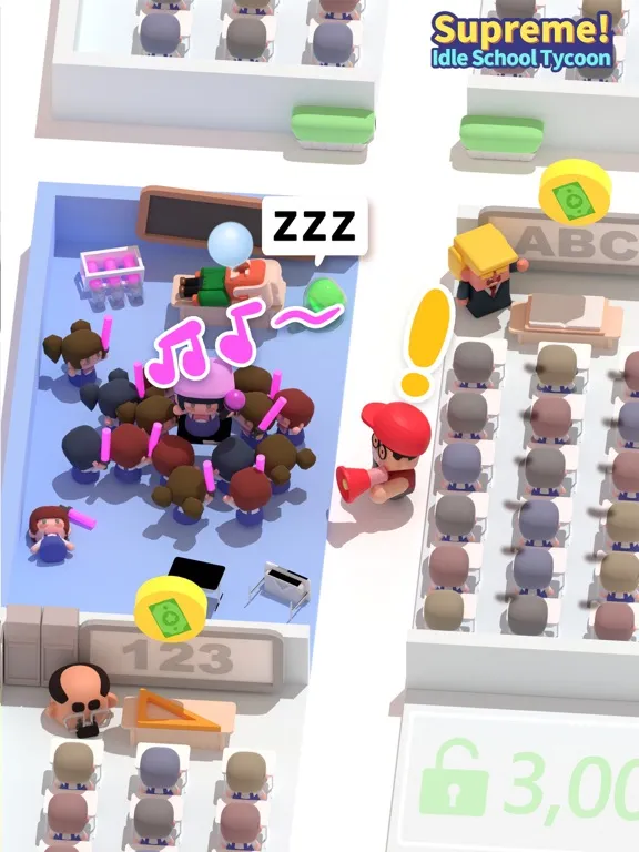 Скриншоты Supreme! Idle School Tycoon iPad 