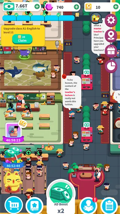 Скриншоты Supreme! Idle School Tycoon