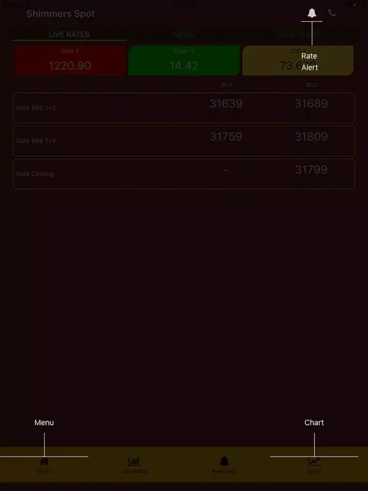 Shimmers Spot iPad Screenshots