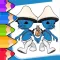 cat Smurf Coloring