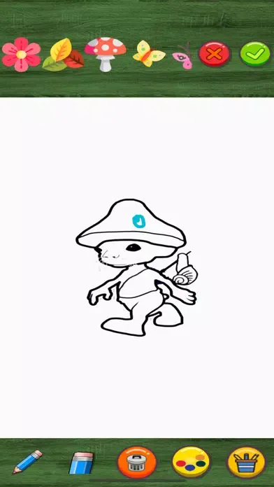 Zrzuty ekranu cat Smurf Coloring