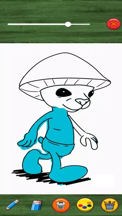 Zrzuty ekranu cat Smurf Coloring