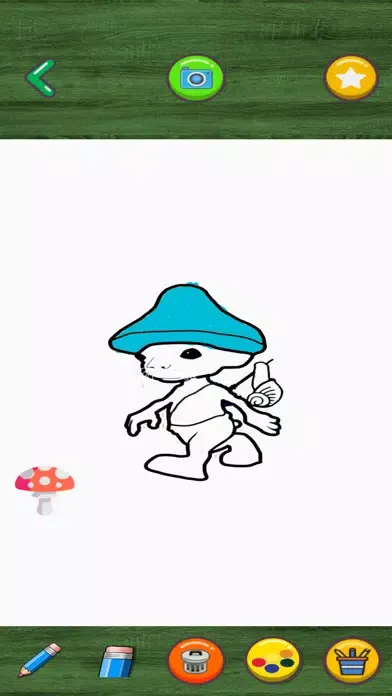 Zrzuty ekranu cat Smurf Coloring
